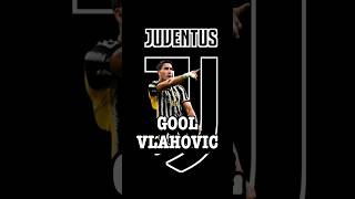 Gool Vlahovic Juventus football championsleage fifa soccer viralvideo like [upl. by Stark]