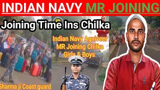 Indian Navy Agniveer MR Girls amp Boys Joining Ins Chilka  Chilka Joining Navy MR Candidates  Chilka [upl. by Goldenberg7]