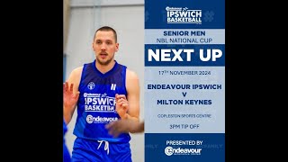 Senior National Cip EIBC vs Milton Keynes Breakers [upl. by Ahsier]