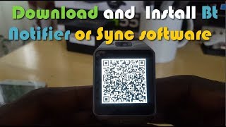 DZ09 How to download and install Bt Notifier or Sync App for Android [upl. by Philipines]