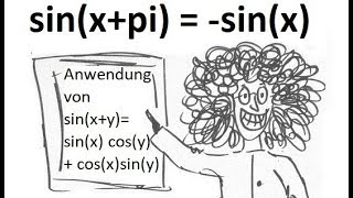 Additionstheoreme  Verschiebung des Sinusgraphen [upl. by Ahsitauq]