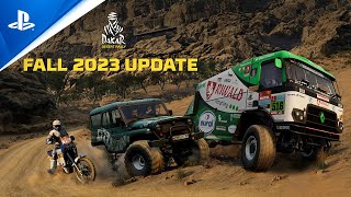 Dakar Desert Rally  Fall 2023 Update Trailer  PS5 amp PS4 Games [upl. by Dorice411]