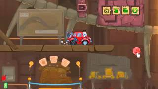 Wheely 4 Time Travel  Level 8 Walkthrough [upl. by Yssis]