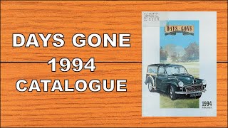 DAYS GONE 1994 CATALOGUE [upl. by Zakaria]