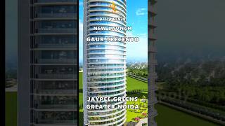 NEW LAUNCH GAUR TRECENTO JAYPEE GREEN GREATER NOIDA gaurisland trecento [upl. by Hgielrebmik]