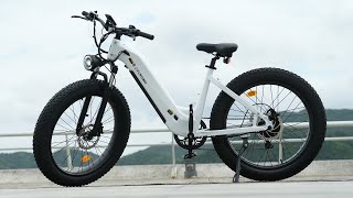 CYCROWN CycVerve Electric Bike 1000W Motor 48V 156Ah Removable Battery 40 Fat Tire Electric Bike [upl. by Akinej]