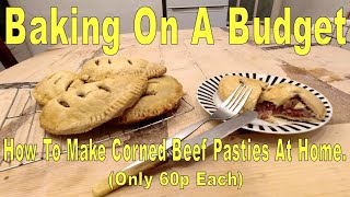 How To Make Corned Beef Pasties At Home only 60p each [upl. by Mireille351]