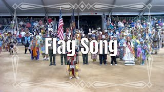 Flag Song  2024 Morongo Pow Wow  Powwowscom [upl. by Khai]