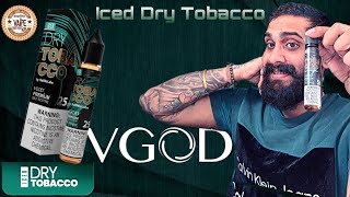 VGOD Iced Dry Tobacco Nicsalt Review  review [upl. by Jennings]