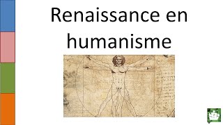 OUDE VIDEO 5 Renaissance en humanisme [upl. by Silenay366]