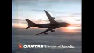 Qantas 1989 747400 Advertisement [upl. by Frazer]