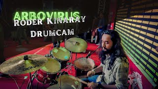 Roder Kinaray  Arbovirus  Drumcam  Live at Jagannath University  Concert for Zahir  Protibimbo [upl. by Gruber]