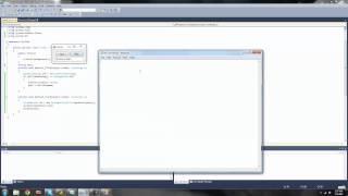 C Beginners Tutorial  39  StreamWriter pt 1 [upl. by Anemolihp697]