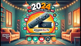 Amazon Fire Stick TV 2024 Installation amp Full Setup in Hindi  Unboxing amp Best Streaming Device [upl. by Nirehs]