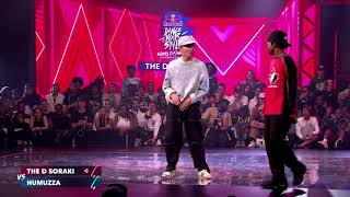 THE D SORAKI Dance Battle 3 of 4  Round 1 of 2  Red Bull Dance Your Style World Final 2022 [upl. by Eneles]