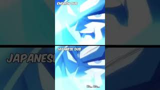 Dub and sub Blue Kamehameha [upl. by Nived]