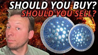 CARDANO ADA  SHOULD YOU BE BUYING OR TAKING PROFIT [upl. by Anyek728]