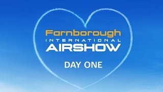 Farnborough International Airshow 2016 Monday [upl. by Lrig]