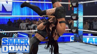 Jacy Jayne vs Katana Chance money in the bank qualifier WWE 2K24 SMACKDOWN [upl. by Smiga745]