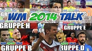 Fussball WMTALK 2014  1Spieltag  Fussball Stammtisch zur FIFA WM 2014 [upl. by Hanafee785]