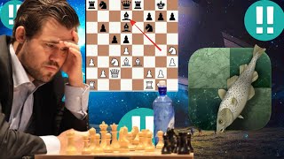 Magnus Carlsen vs Stockfish chess 39 [upl. by Hecht996]