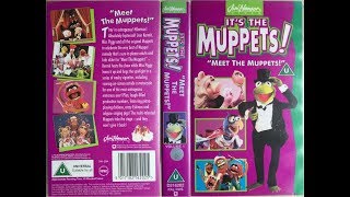 Its the Muppets  quotMeet the Muppetsquot UK VHS 1994 [upl. by Ced]