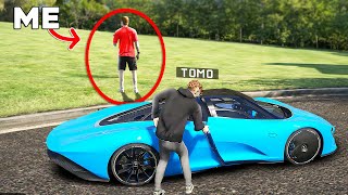 Little Brother STOLE My SUPERCAR in GTA 5 RP [upl. by Prober]