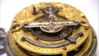 Samson verge fusee pocket watch movement [upl. by Warton872]