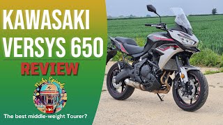 Kawasaki 650 Versys Review  Its the best middle weight Adventure Tourer [upl. by Iorio875]