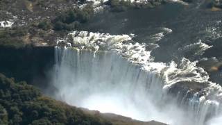 Video of Victoria Falls and Helicopter Flight [upl. by Elehcor]