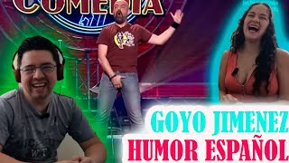 Comediante ESPAÑOL  Reacción a Goyo Jiménez  Frases de EEUU [upl. by Naitsihc205]