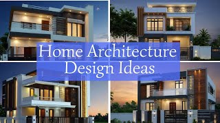 Modern House Front Design  Best Elevation Designs  Home Architecture Design Ideas [upl. by Iruj]