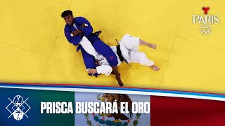 Prisca Awiti avanza a la final de Judo y asegura medalla para México  Juegos Olímpicos París 2024 [upl. by Mich]