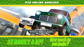 Issi Classic Stunt Races 3x MONEY and RP GTA 5 ONLINE [upl. by Rainah]