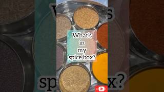 Spice box tour youtubeshorts shorts spicebox spices indianspice viralvideo song gunjan [upl. by Drida]