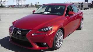 Real First Impressions Video 2014 Lexus IS Family  IS250 IS350 FSport [upl. by Gelya]