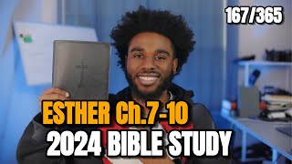 Study the Bible in One Year  Esther Ch710 [upl. by Baniaz]