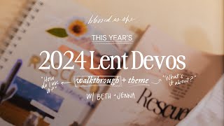 🐑 Lent 2024 A Walkthrough amp Theme Sharing 🌿 [upl. by Oinigih]