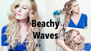 How To Get Beachy Waves Using a Diffuser [upl. by Dugan]