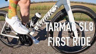 SWorks Tarmac SL8  First Ride and Initial Impressions [upl. by Stephania]