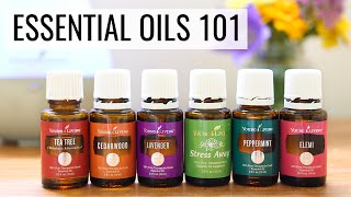 GETTING STARTED WITH ESSENTIAL OILS  tips tricks  recipes [upl. by Anaugal]