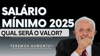 NOVO SALÁRIOMÍNIMO 2025 AUMENTO no VALOR e REFLEXO nos PRGRAMAS como BOLSA FAMÍLIA e BPC Entenda [upl. by Edee]