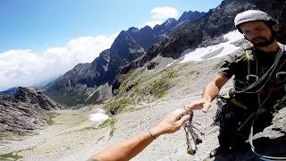 Tatry climbing  Kolový štít  quotŠádekZlatníkquot [upl. by Tnahsarp]