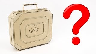 How to Make an Elite Cardboard Suitcase at Home [upl. by Caprice500]