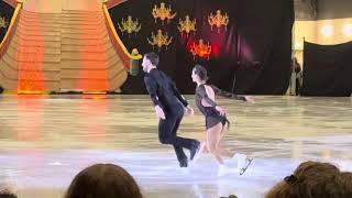 Deanna StellatoDudek amp Maxime Deschamps Gold On Ice Leesburg 41924 [upl. by Naejarual]