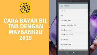 Cara Buat Bill Payment Dengan Maybank2u  Bayar Bil TNB Astro dan Lainlain [upl. by Hands]