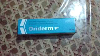 Oriderm plus cream Explanation amp Uses in Hindi [upl. by Benedix486]