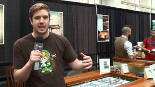 Geek Chic Gaming Tables  PAX Prime 2014 [upl. by Anikas679]