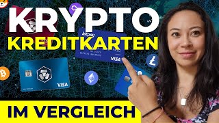 💳 Krypto Kreditkarten im Vergleich  Top Kryptokarten 2024 mit Cashback  Visa Mastercard [upl. by Nnylkcaj]