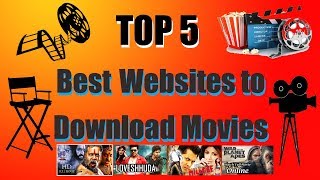 Top 5 best websites to download latest movies Bollywood Hollywood And South Indian [upl. by Strohbehn]